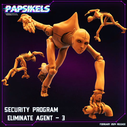 Security Program Eliminate Agent - 3 (sculpted by Papsikels)