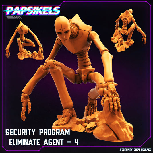 Security Program Eliminate Agent - 4 (sculpted by Papsikels)