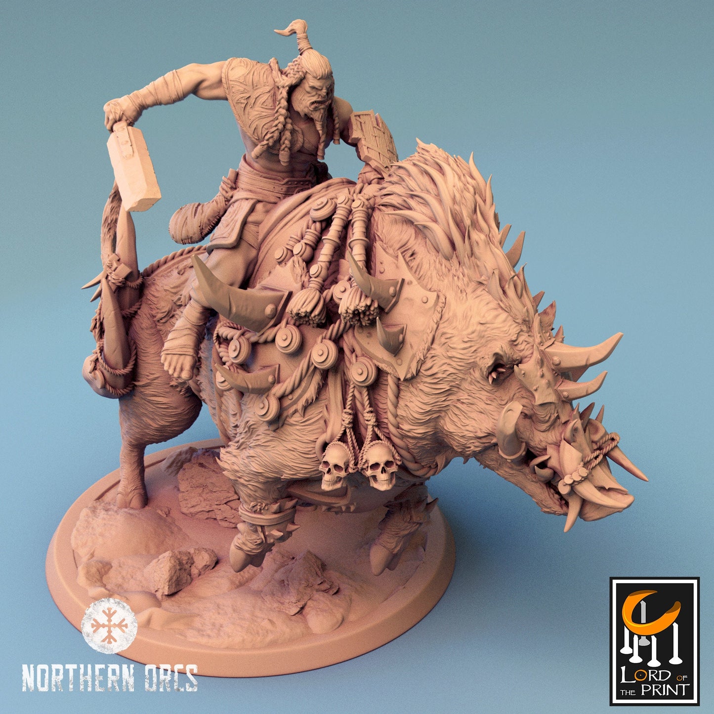 Boar - Charge (Sculpted by Lord of the Print)