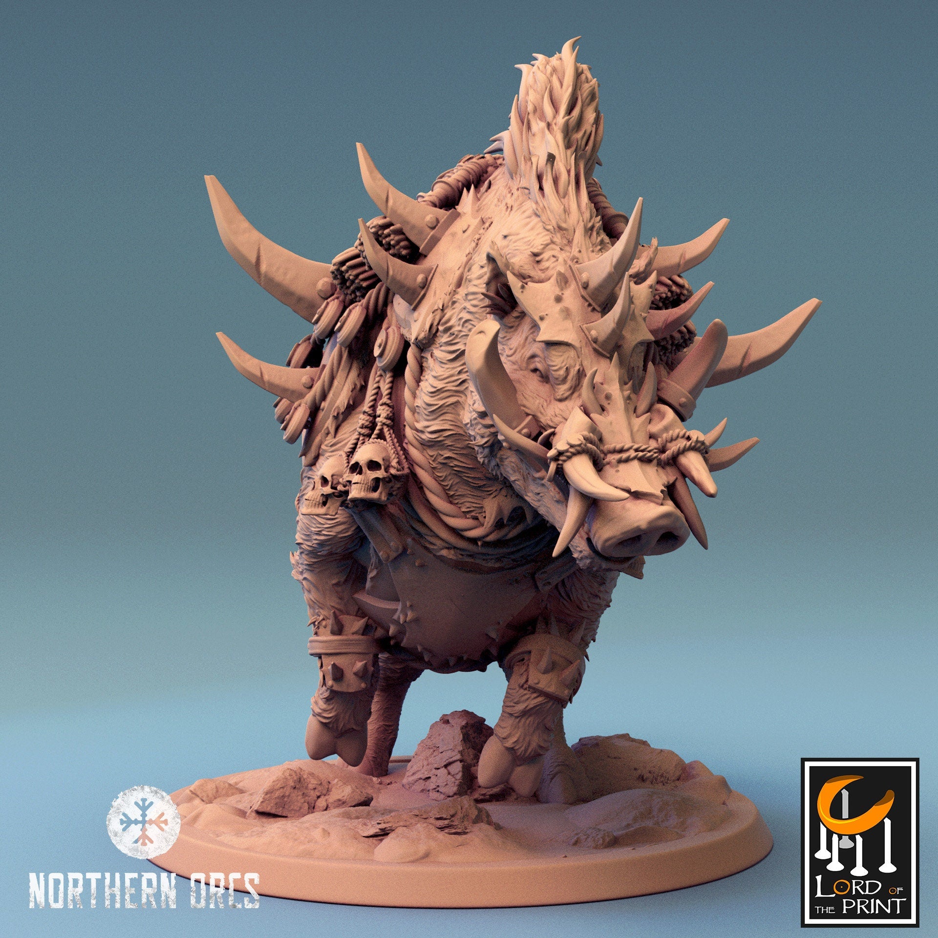 Boar - Charge (Sculpted by Lord of the Print)