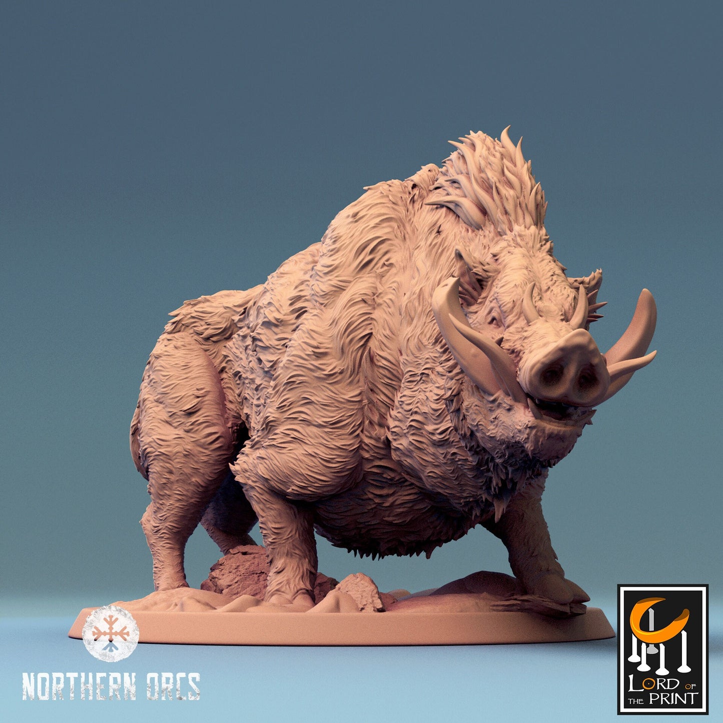 Boar - Guard (Sculpted by Lord of the Print)