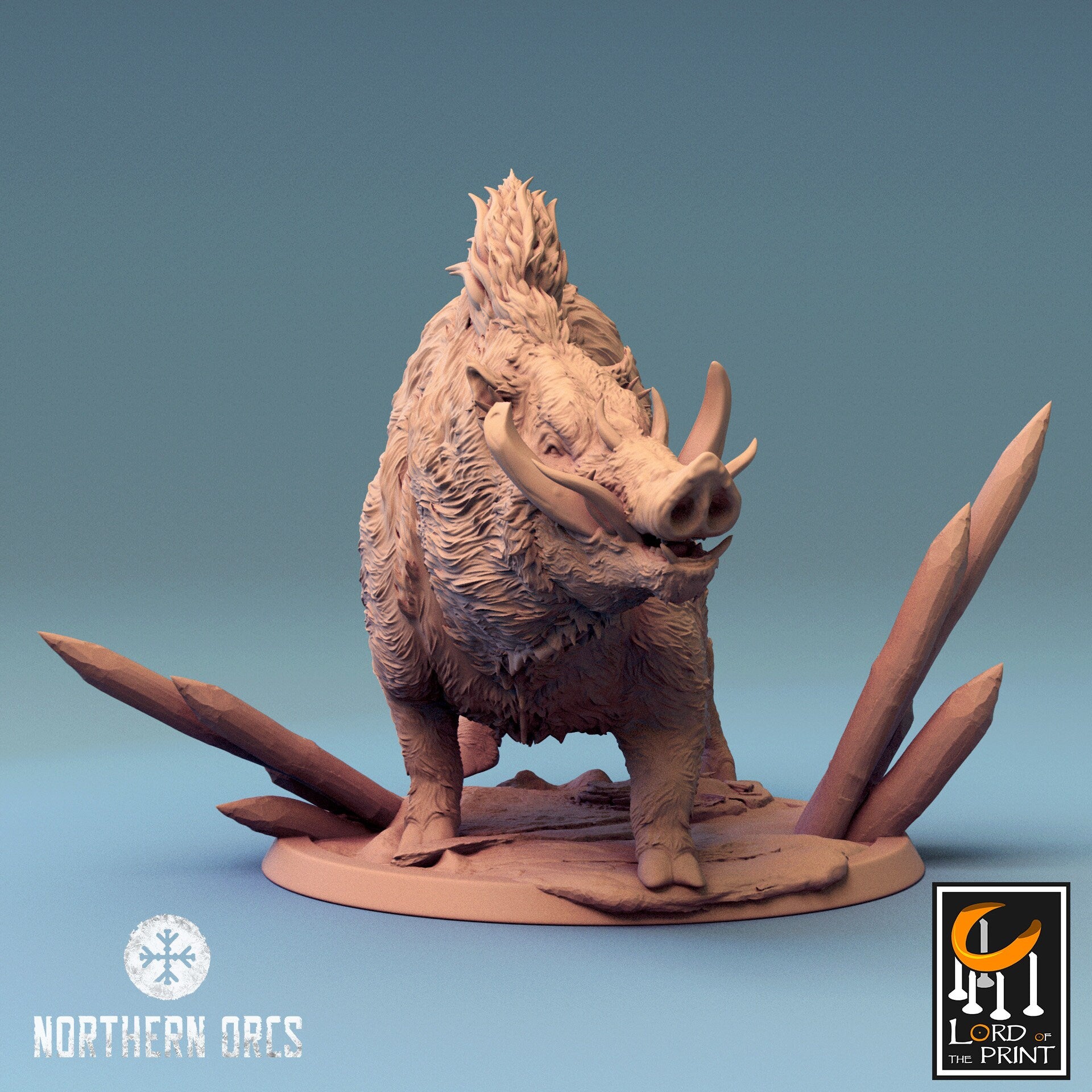 Boar - Look (Sculpted by Lord of the Print)