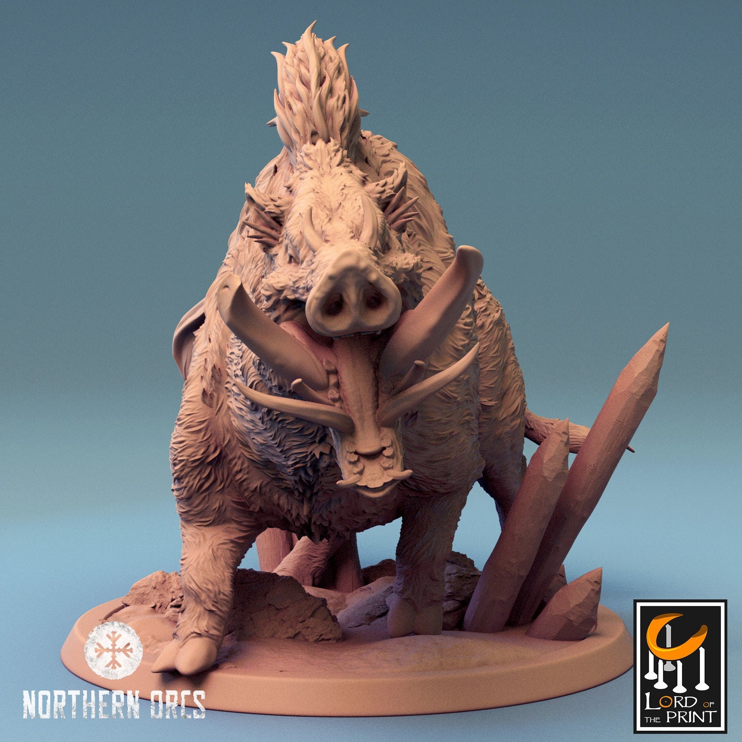 Boar - Run (Sculpted by Lord of the Print)