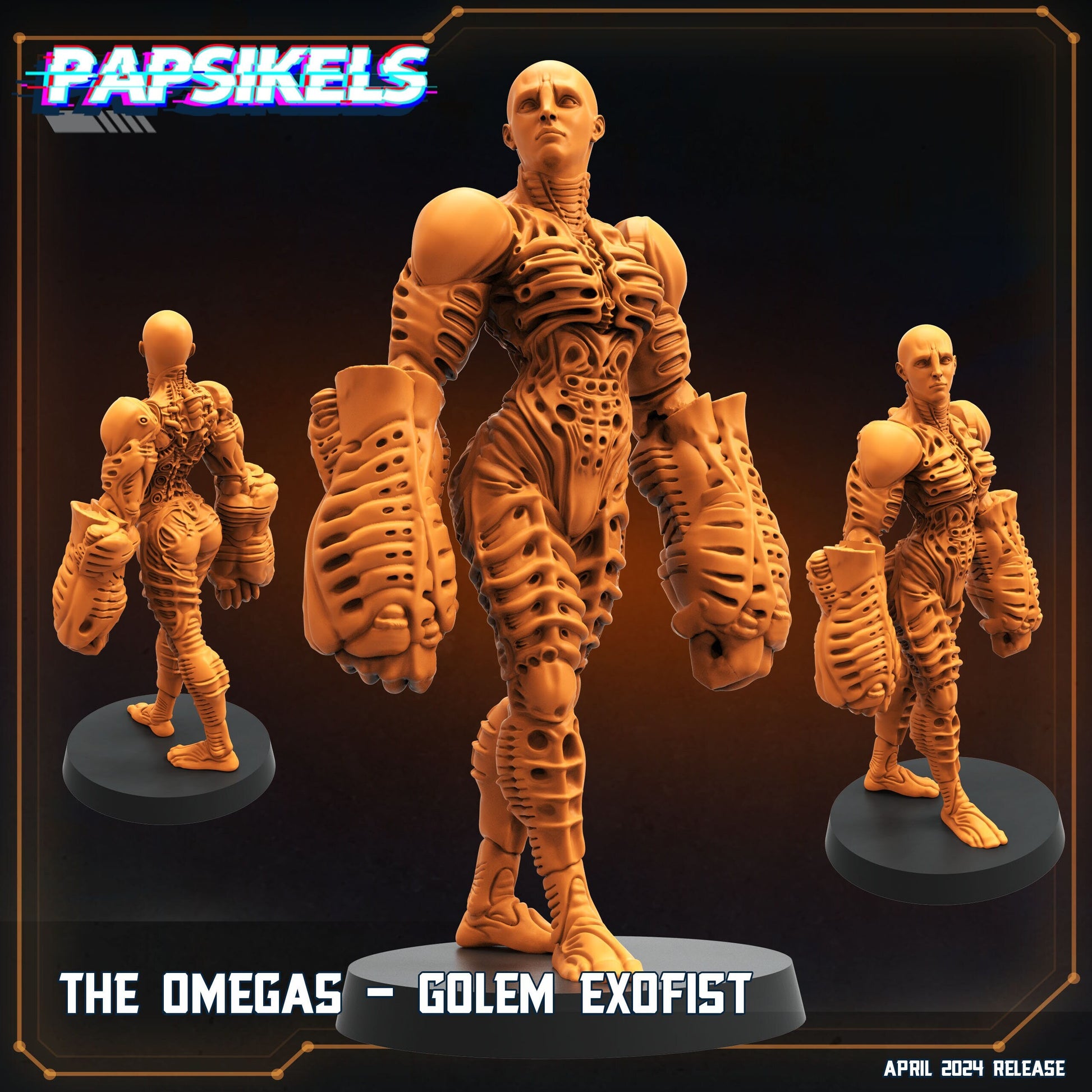 The Omegas Golem Exofist (sculpted by Papsikels)