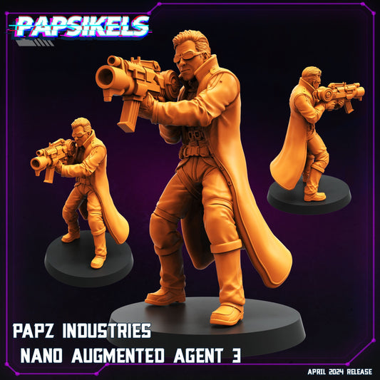 Papz Industries Nano Augmented Agent 3 (sculpted by Papsikels)