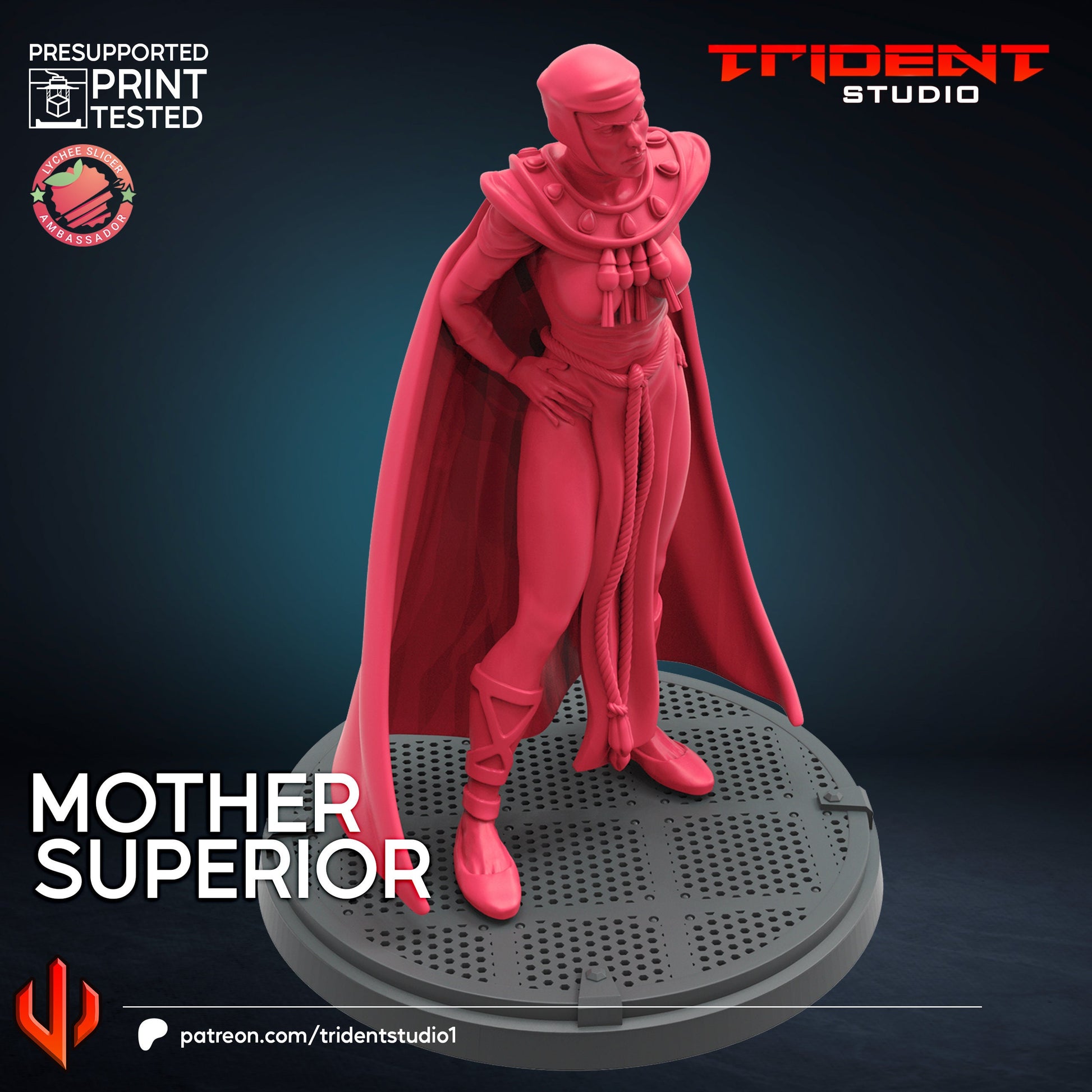 Mother Superior (Fan art sculpted by Trident Studio) (Crisis Protocol Proxy/Alternative)