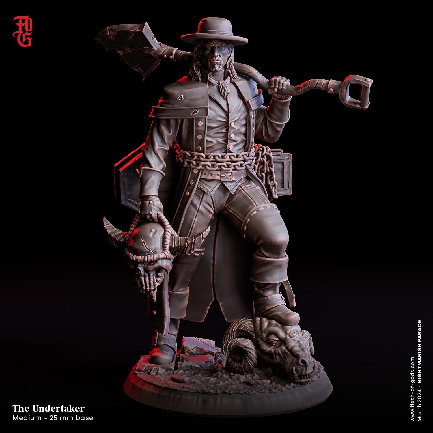 The Undertaker - The Nightmarish Parade (sculpted by Flesh of Gods miniatures)