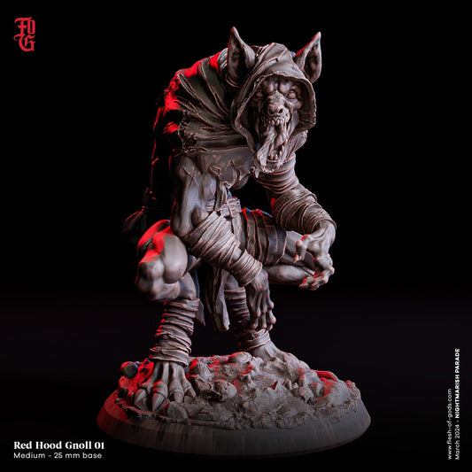 Red Hood Gnoll 01 - The Nightmarish Parade (sculpted by Flesh of Gods miniatures)