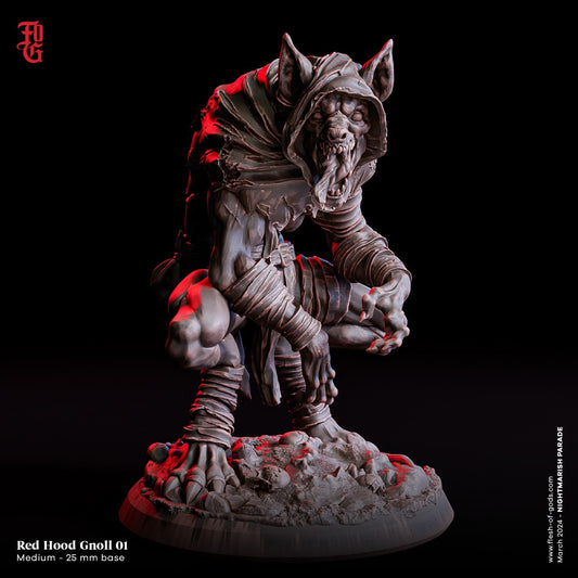 Red Hood Gnoll 01 - The Nightmarish Parade (sculpted by Flesh of Gods miniatures)