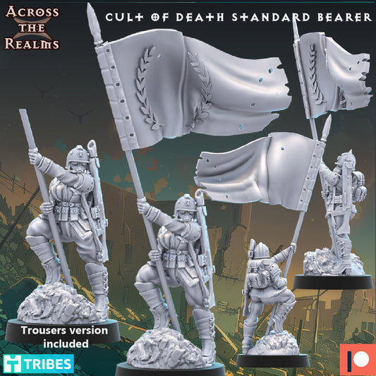 Cult of Death Standard Bearer (sculpted by Across the Realms)