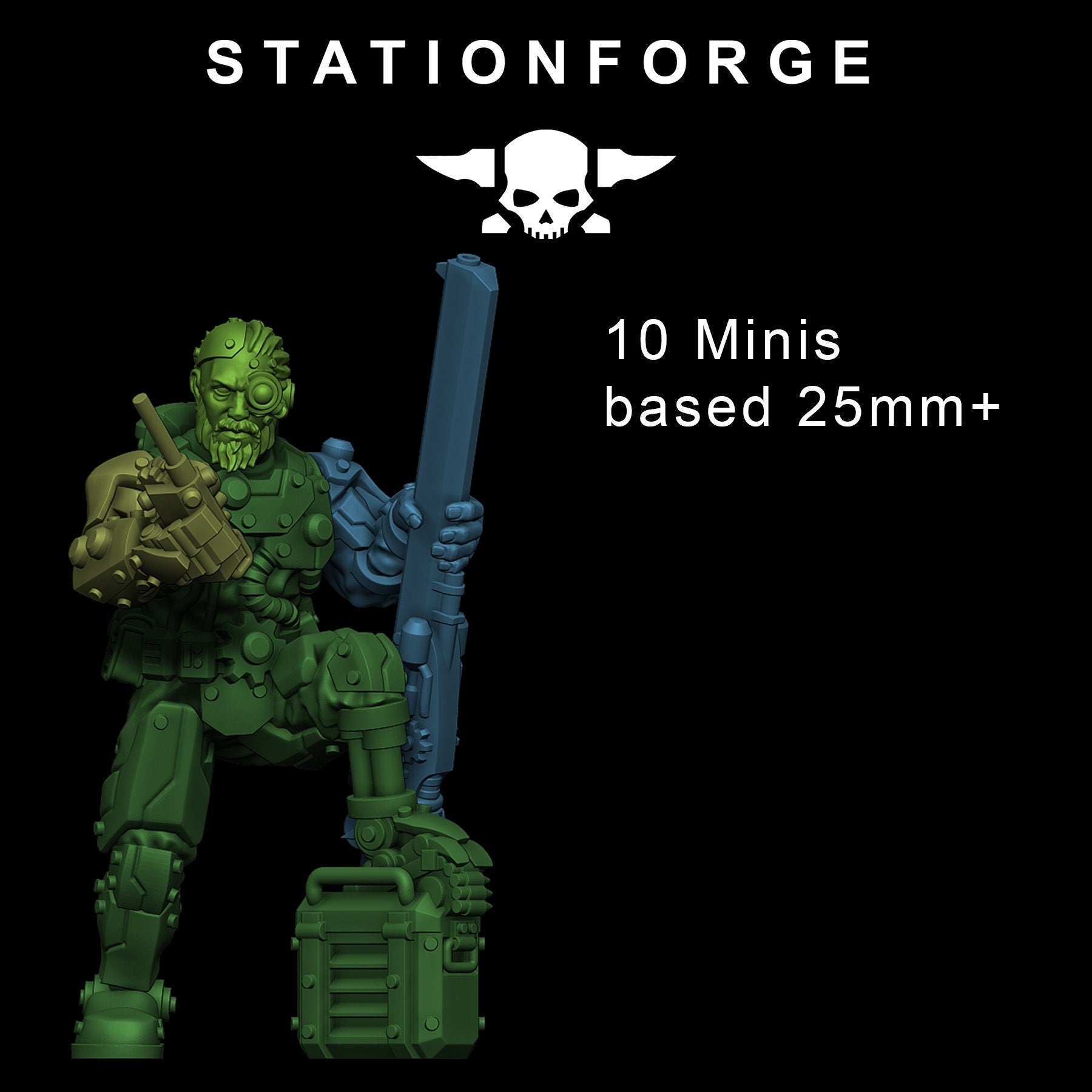 Scavenger Security Patrol - set of 10 (sculpted by Stationforge)