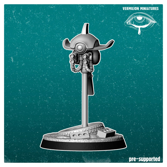 Alien Turret - Space Invaders (Sculpted by Vermillion Miniatures)