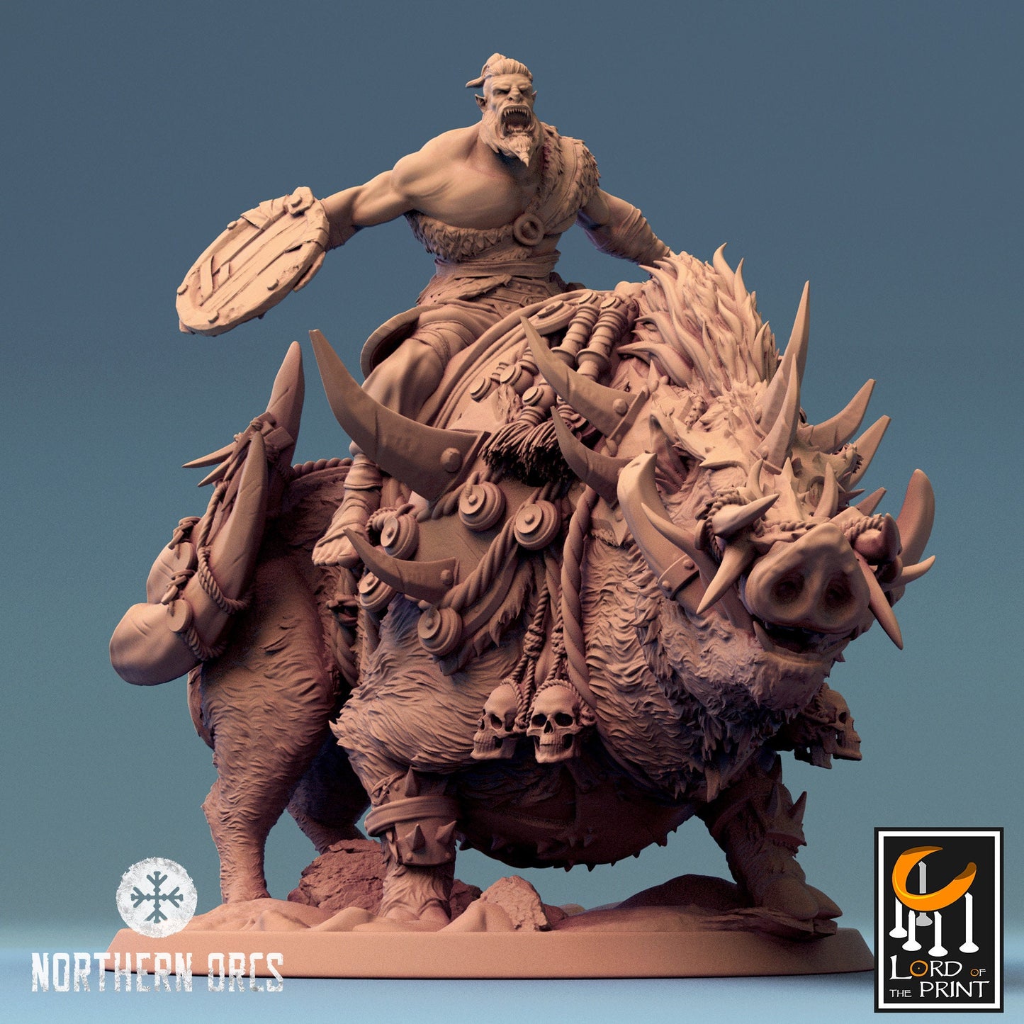 Boar - Guard (Sculpted by Lord of the Print)