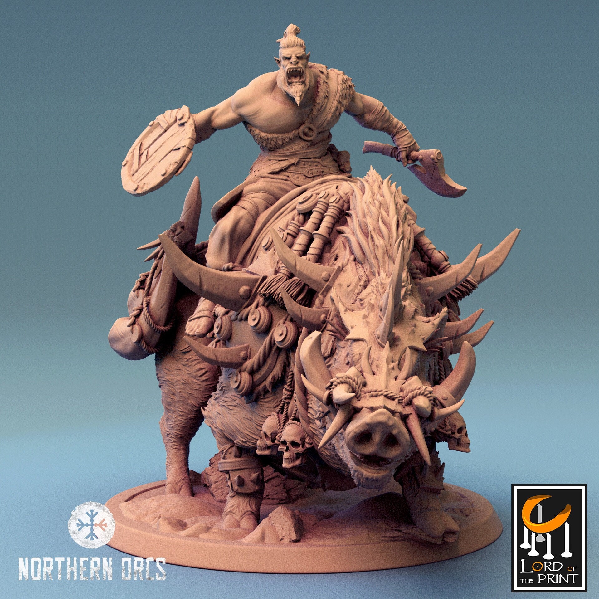 Boar - Guard (Sculpted by Lord of the Print)