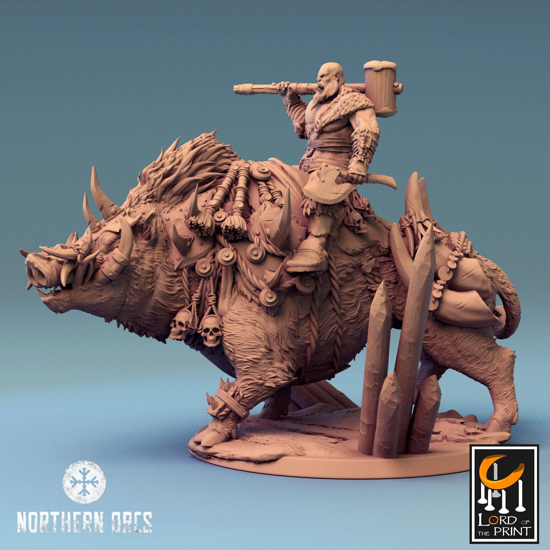 Boar - Look (Sculpted by Lord of the Print)