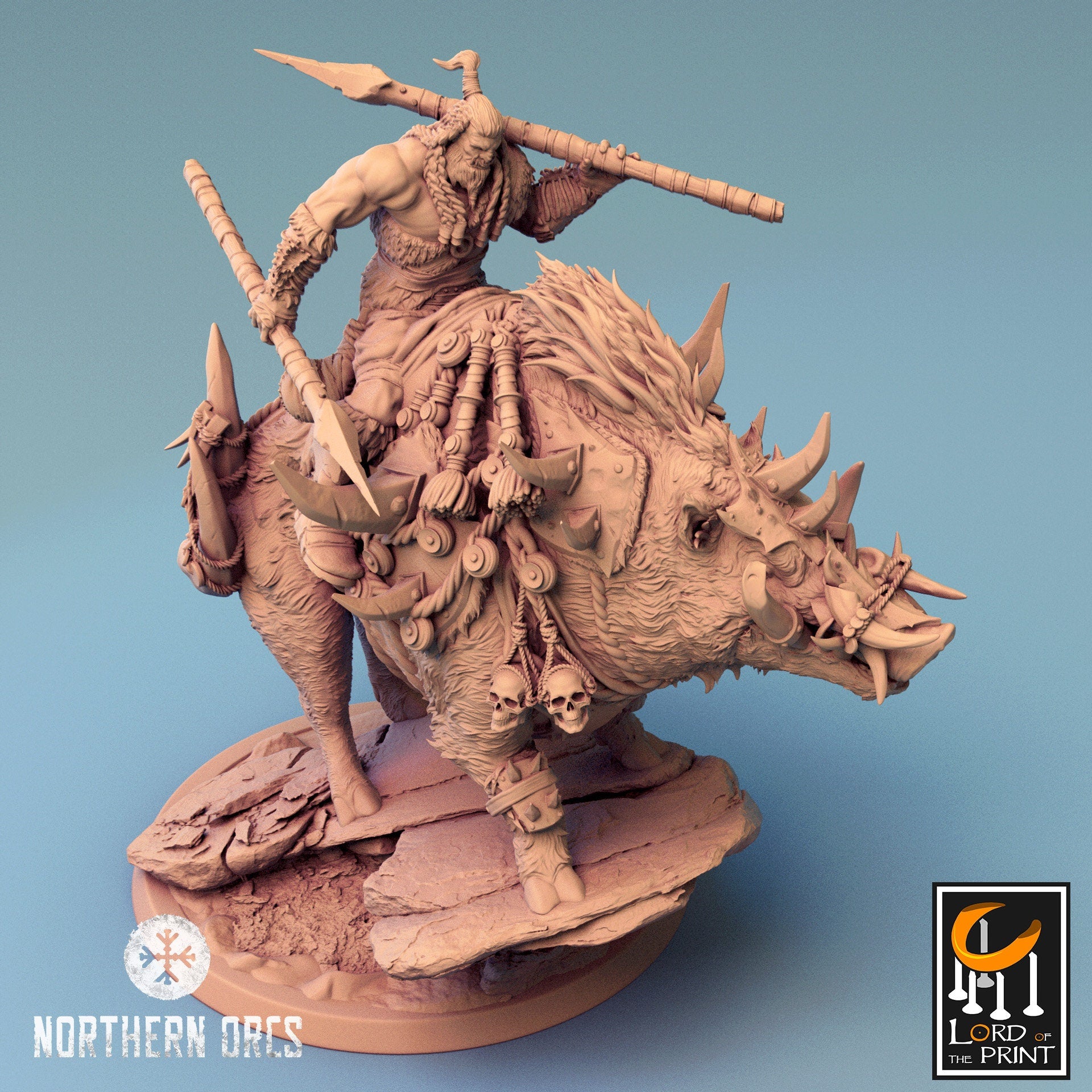 Boar - Rock (Sculpted by Lord of the Print)