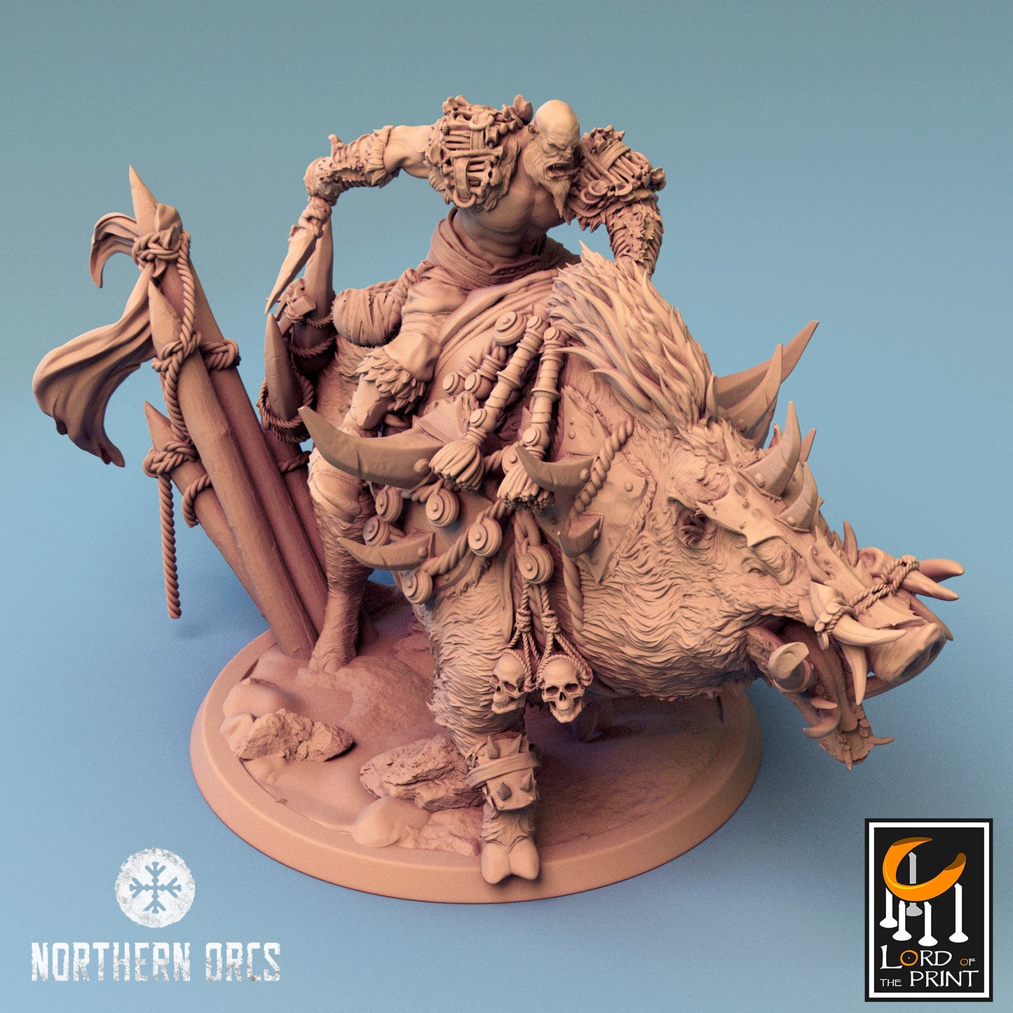 Boar - Run (Sculpted by Lord of the Print)