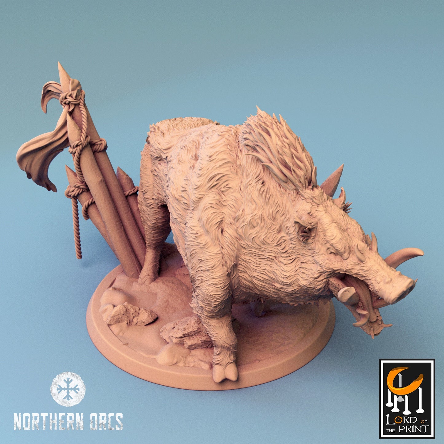 Boar - Run (Sculpted by Lord of the Print)