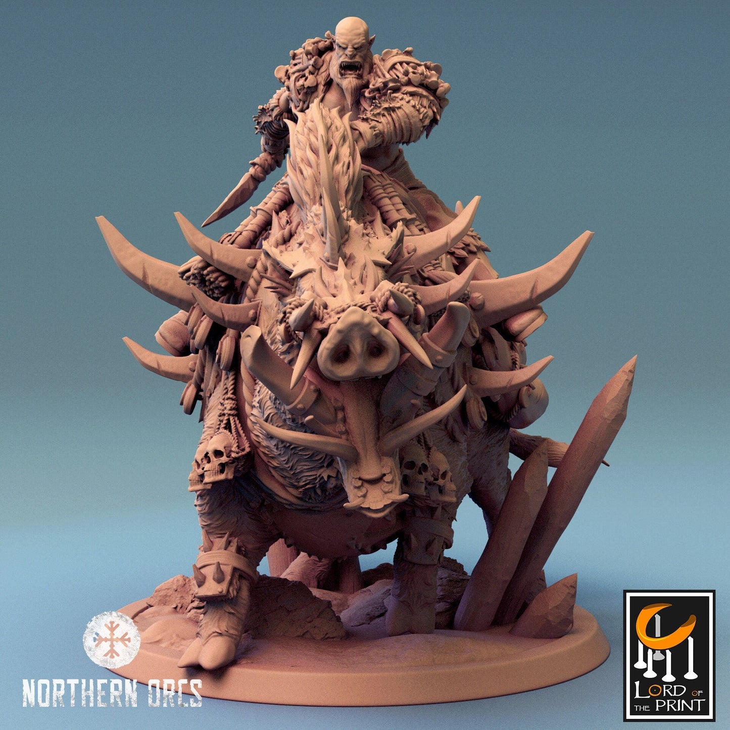 Boar - Run (Sculpted by Lord of the Print)