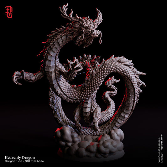 Heavenly Dragon - Fists of Fury (sculpted by Flesh of Gods miniatures)