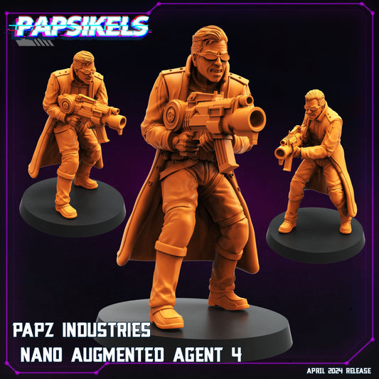 Papz Industries Nano Augmented Agent 4 (sculpted by Papsikels)