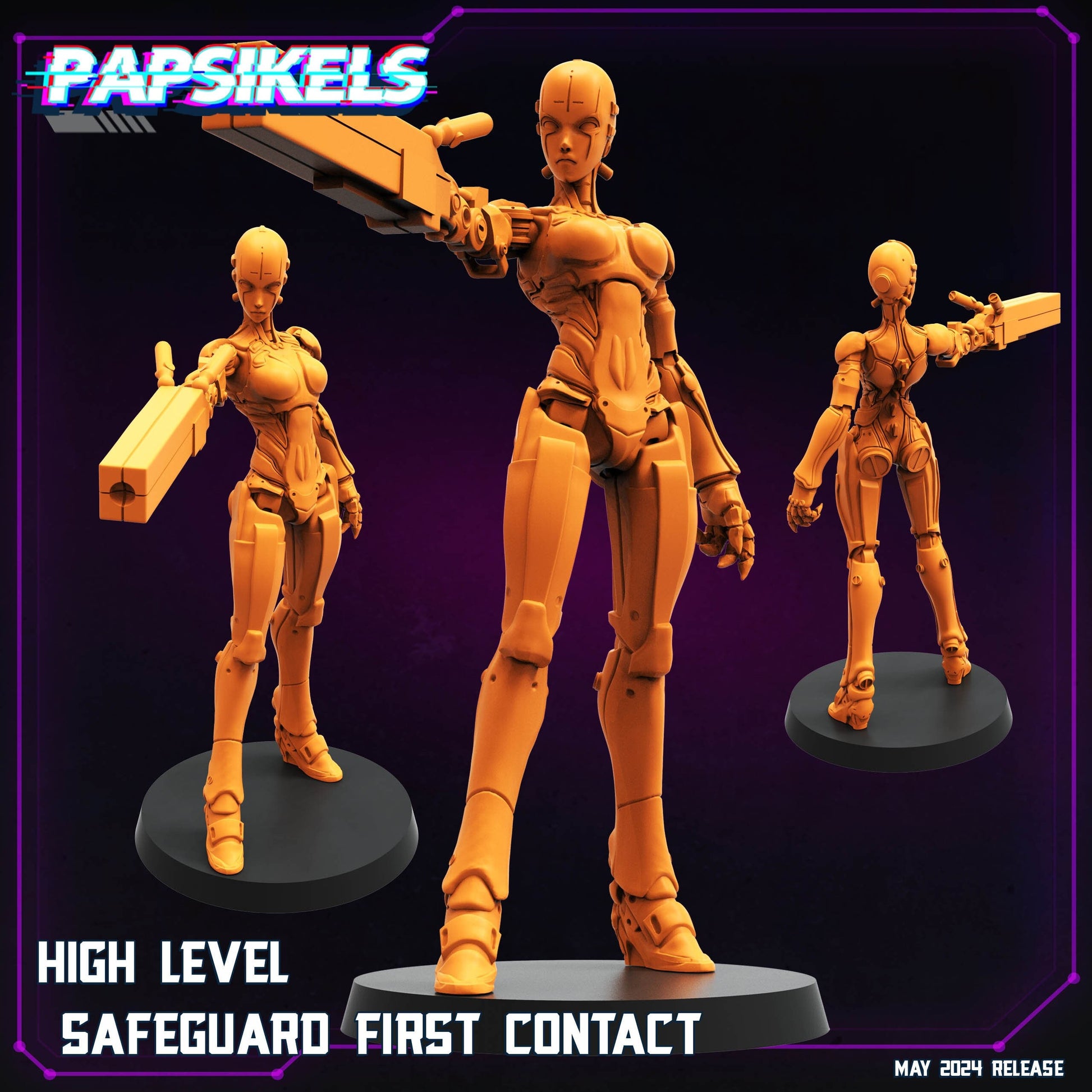 High Level Safeguard First Contact (sculpted by Papsikels)