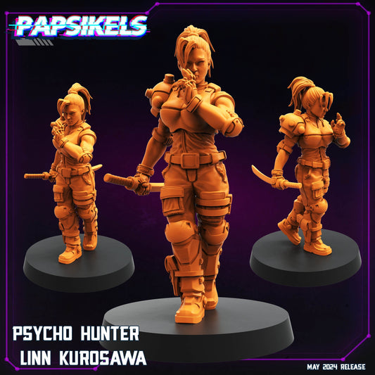 Psycho Hunter Linn Kurosawa (sculpted by Papsikels)