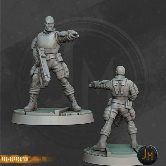 Low Security 1 - Nukeworld (Sculpted by Jandro Miniatures)