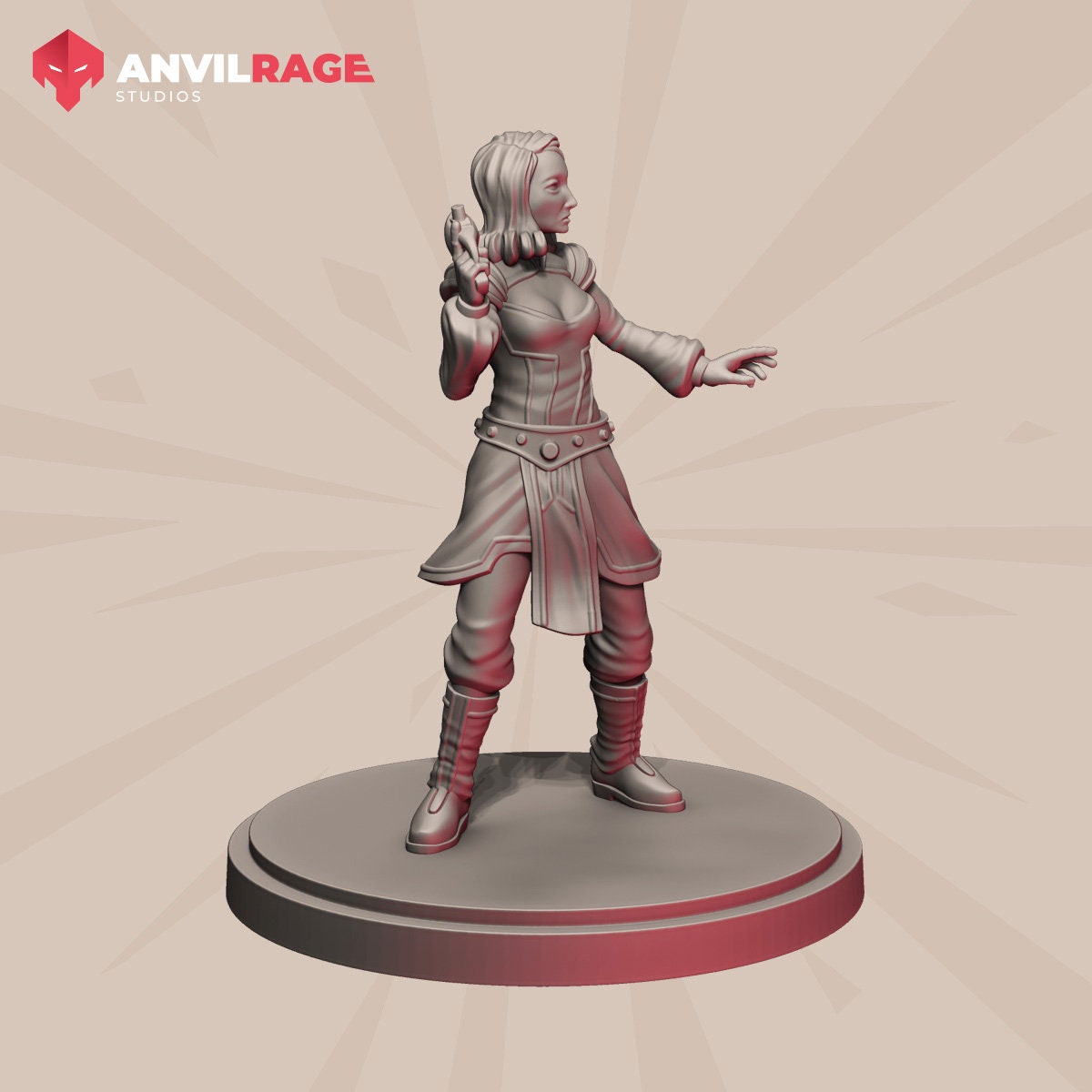 Her Satine Damsel (Sculpted by Anvilrage Studios)