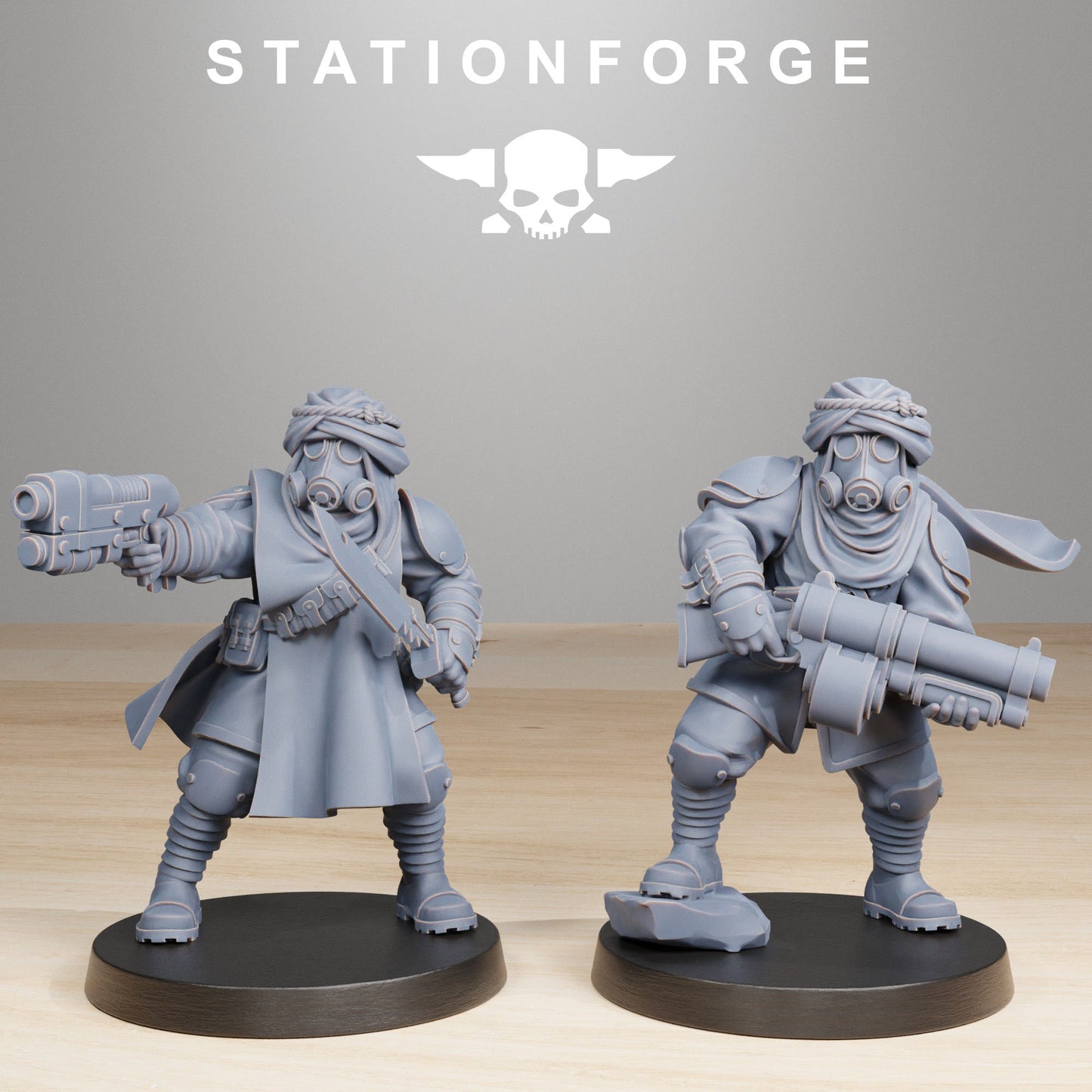 Grim Guard Scorchers - set of 10 (sculpted by Stationforge)