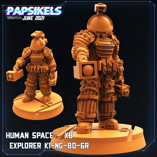 Human Space - X8 Explorer K1-NG-BD-6R (sculpted by Papsikels)