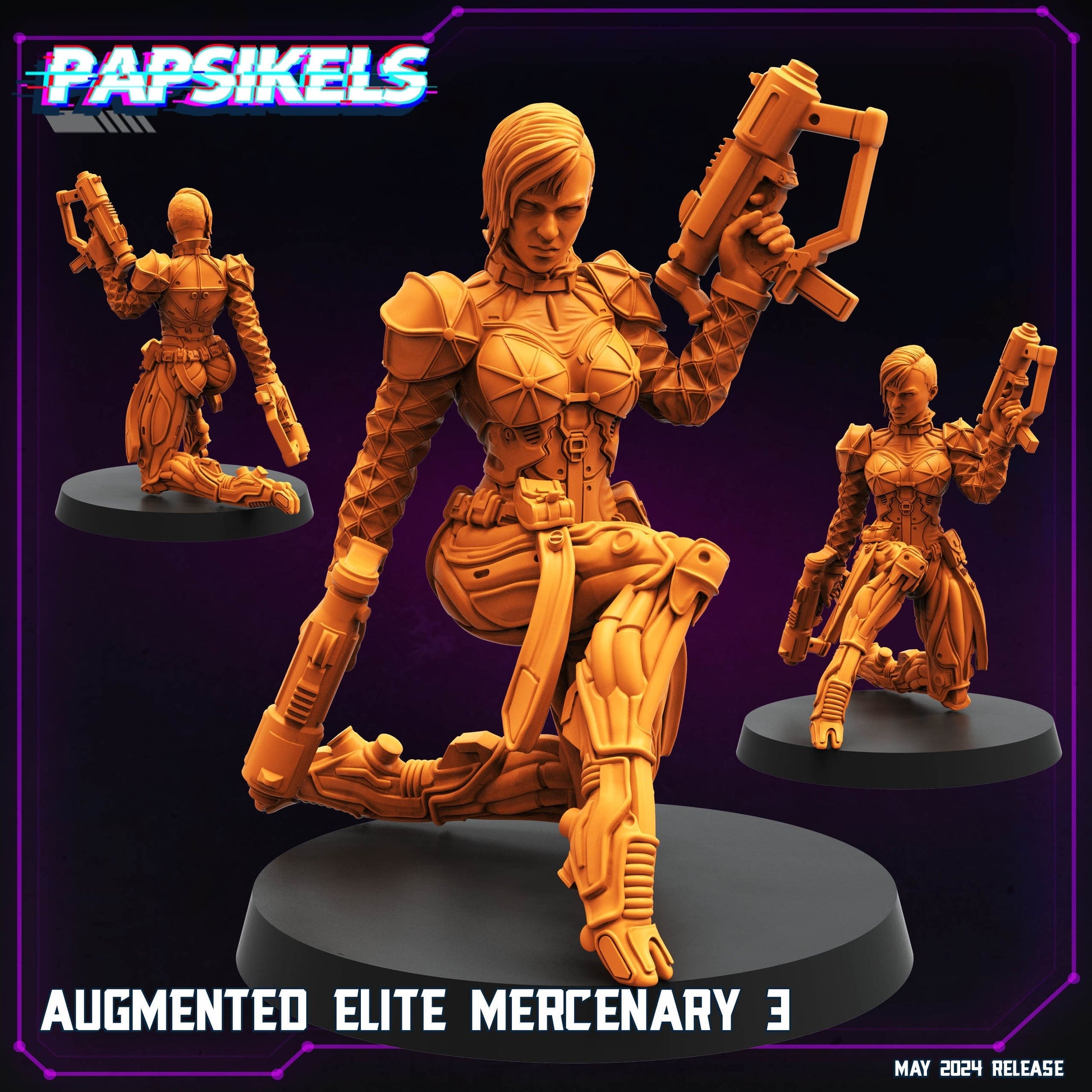 Augmented Elite Mercenary 3 (sculpted by Papsikels)