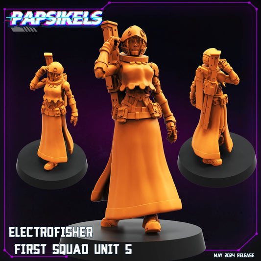 Electrofisher First Squad Unit 5 (sculpted by Papsikels)