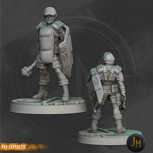 High Security 1 - Nukeworld (Sculpted by Jandro Miniatures)