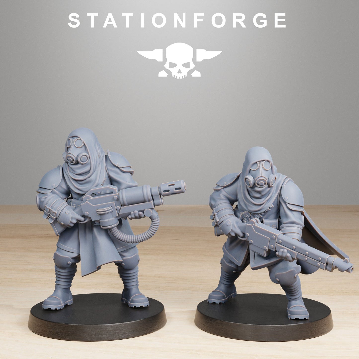 Grim Guard Scorchers - set of 10 (sculpted by Stationforge)