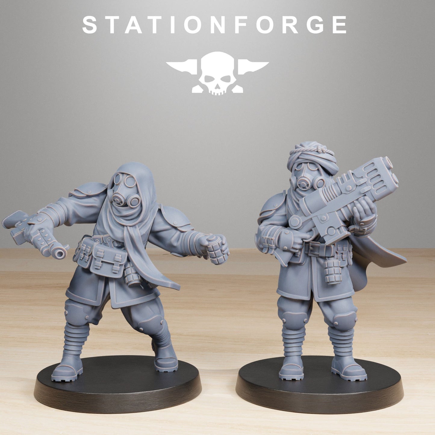 Grim Guard Scorchers - set of 10 (sculpted by Stationforge)