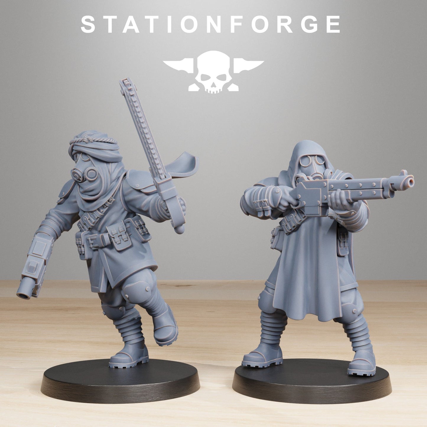 Grim Guard Scorchers - set of 10 (sculpted by Stationforge)