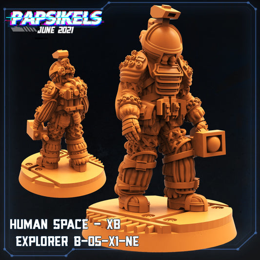 Human Space - X8 Explorer B-05-X1-NE (sculpted by Papsikels)