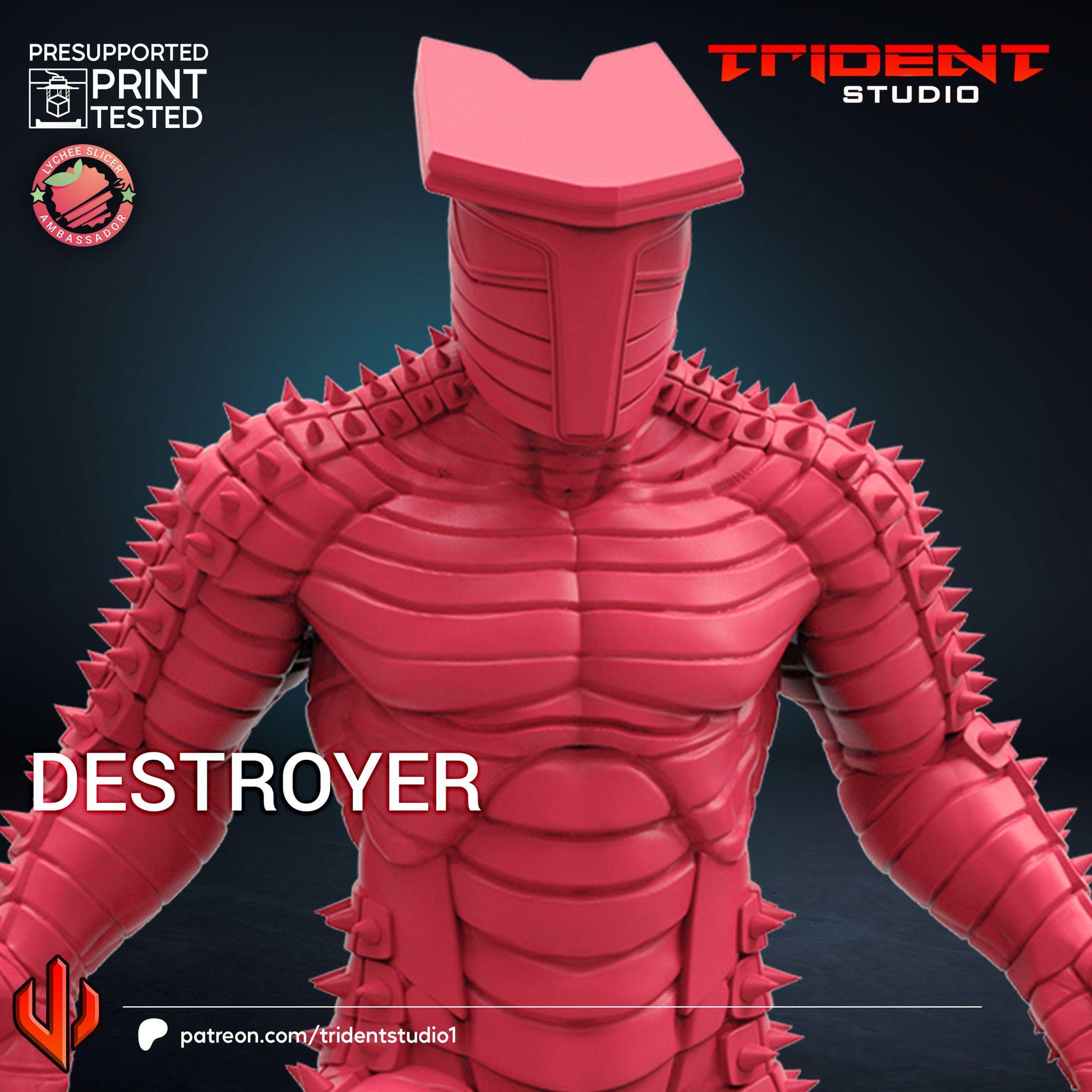 Destroyer (Fan art sculpted by Trident Studio) (Crisis Protocol Proxy/Alternative)