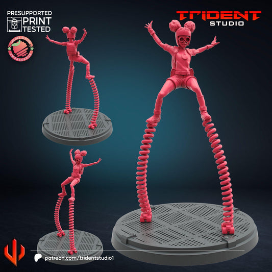 Moon Girl (Fan art sculpted by Trident Studio) (Crisis Protocol Proxy/Alternative)