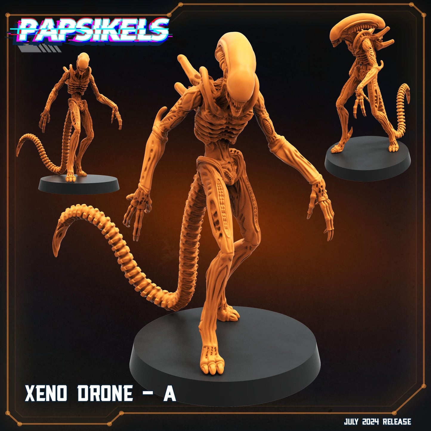 Xeno Drone (A) (sculpted by Papsikels)