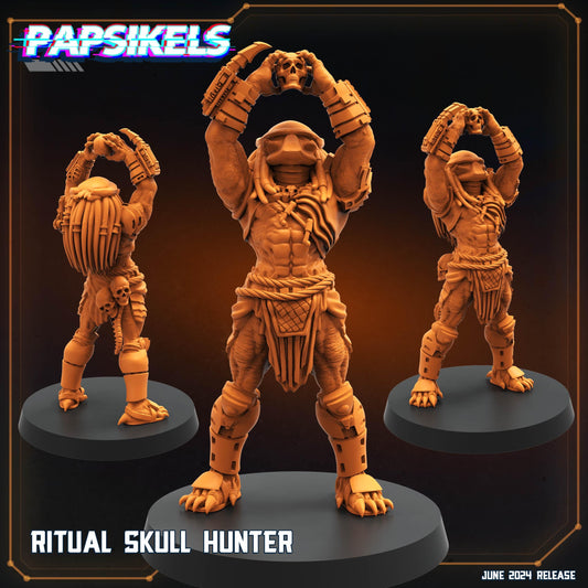 Ritual Skull Hunter - Predator Fan Art (sculpted by Papsikels)