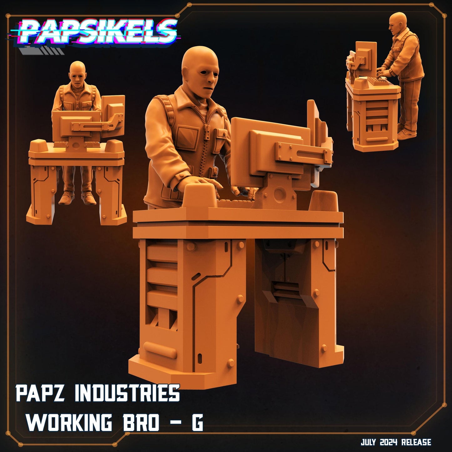 Papz Industries Working Bros (sculpted by Papsikels)