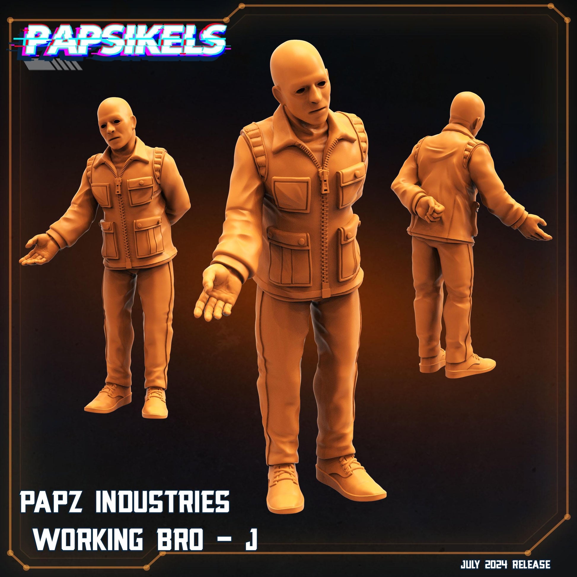 Papz Industries Working Bros (sculpted by Papsikels)