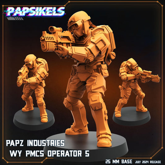 Papz Industries WY PMCS Operator - 5 (sculpted by Papsikels)