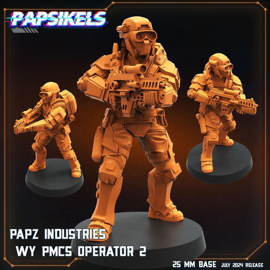 Papz Industries WY PMCS Operator - 2 (sculpted by Papsikels)