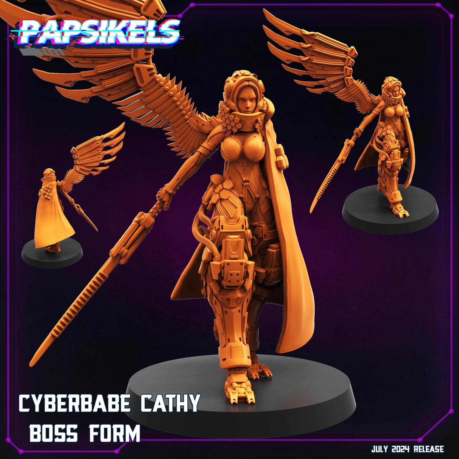 Cyberbabe Cathy Boss Form (sculpted by Papsikels)