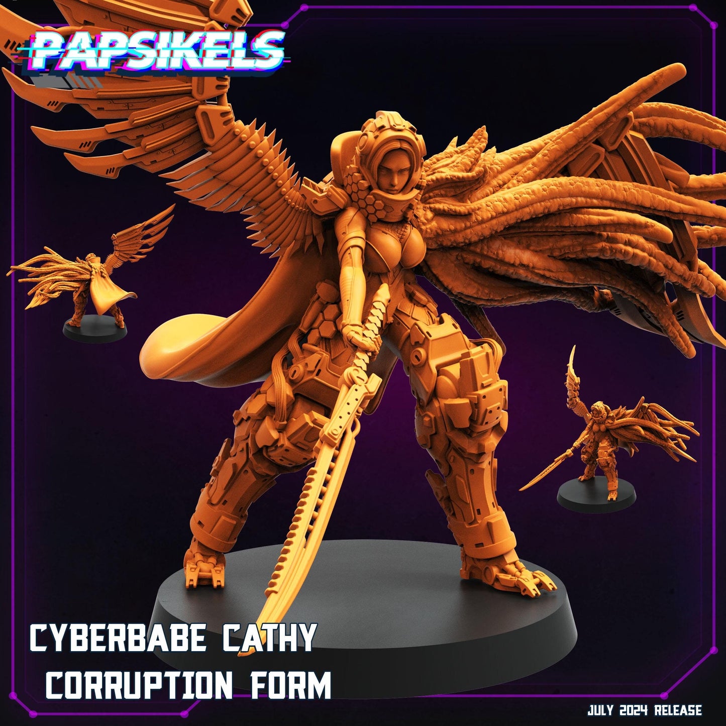 Cyberbabe Cathy Corruption Form (sculpted by Papsikels)