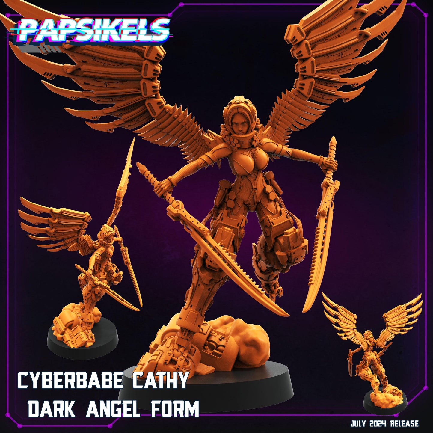 Cyberbabe Cathy Dark Angel Form (sculpted by Papsikels)