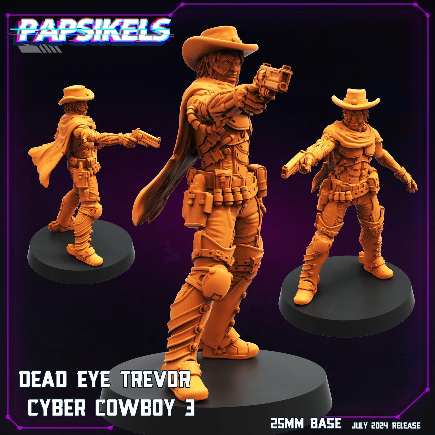 Dead Eye Trevor - Cyber Cowboy 3 (sculpted by Papsikels)